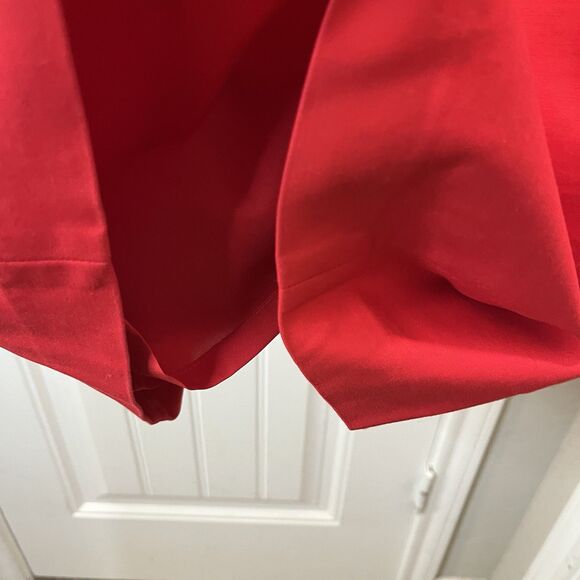 Lauren Ralph Lauren Red Sleeveless Sheath Dress Womens Size 6 Career Business - Picture 5 of 10